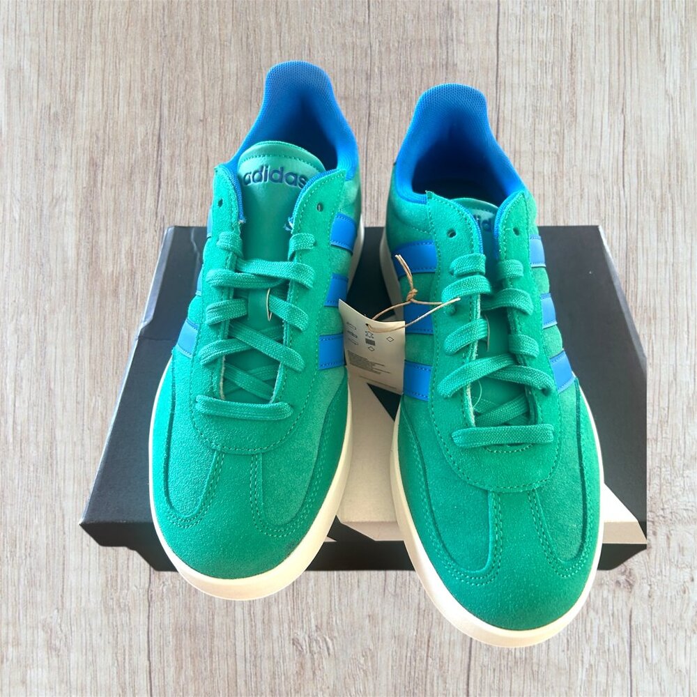 NWT 10 Men's Adidas Barreda Green Sneakers